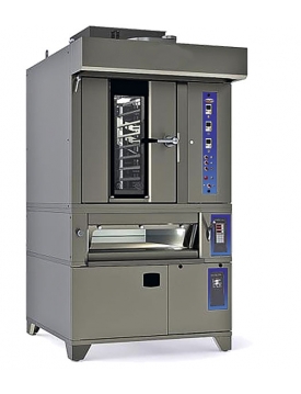 Rotary ovens 8/10 trays + 2 COMBO electric chamber trays